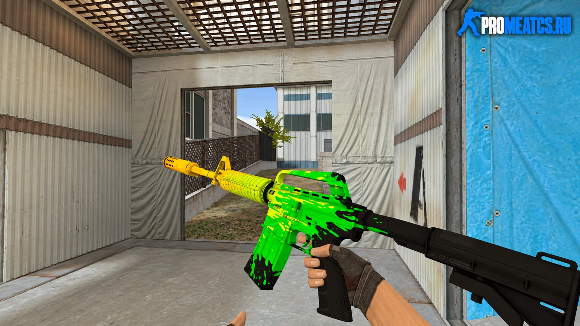 Модель M4A1-S «Fat Cap» для CS 1.6