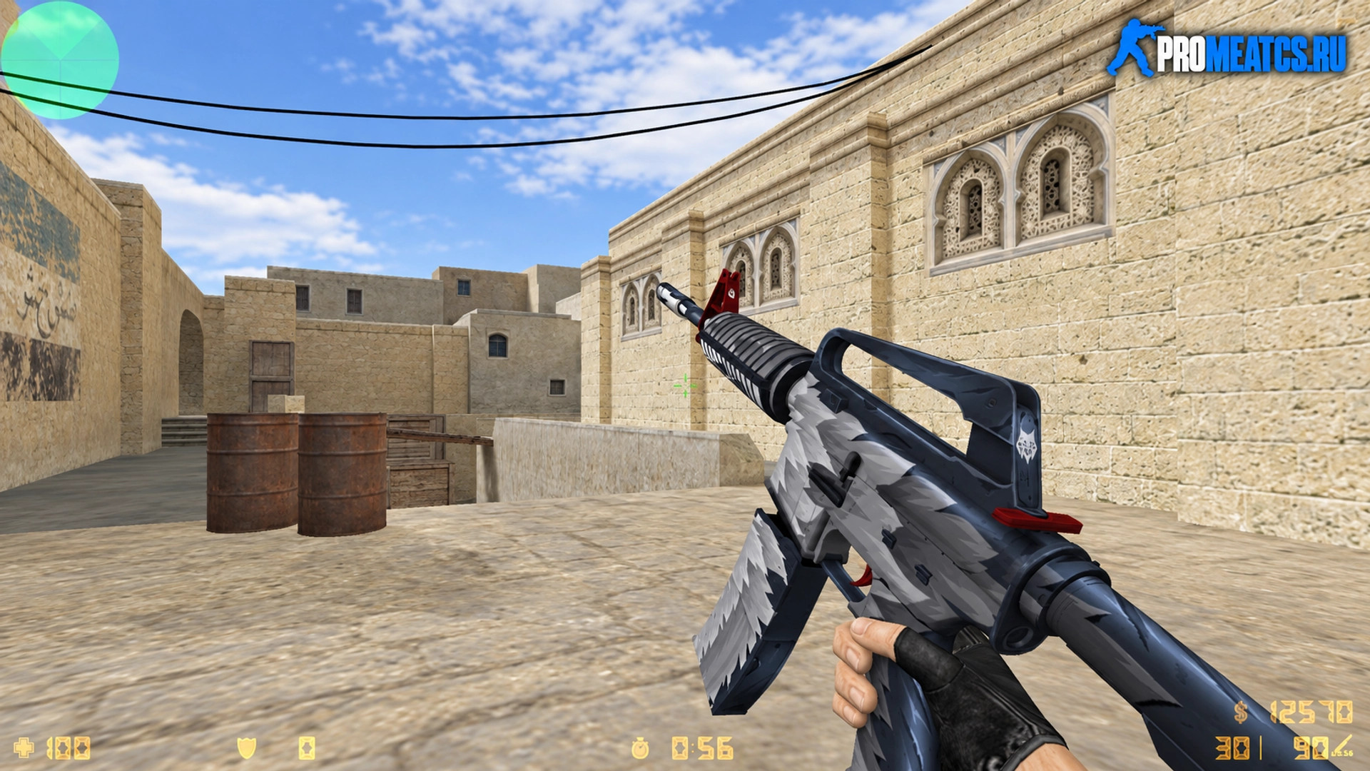 Модель M4A1-S «Белый клык» для CS 1.6