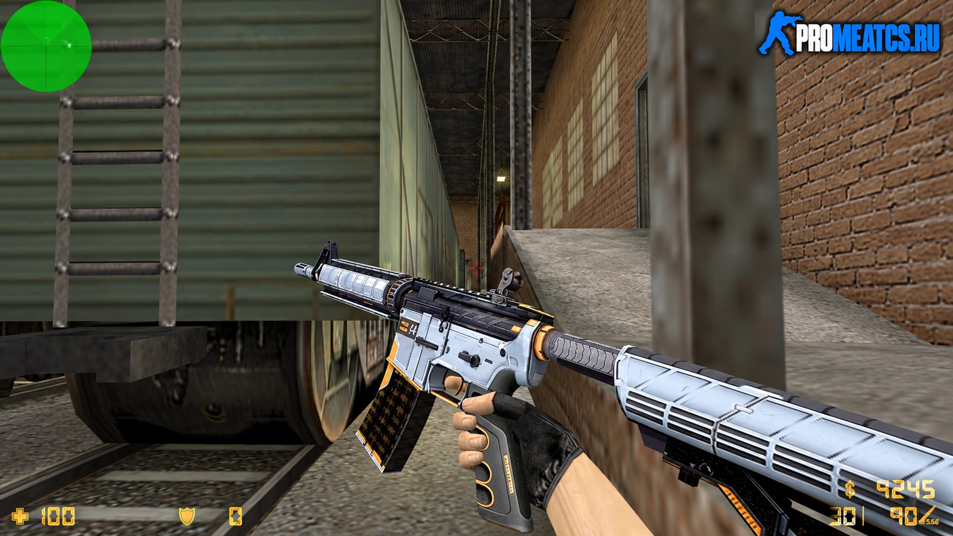 Модель М4А4 «Призрак» для CS 1.6