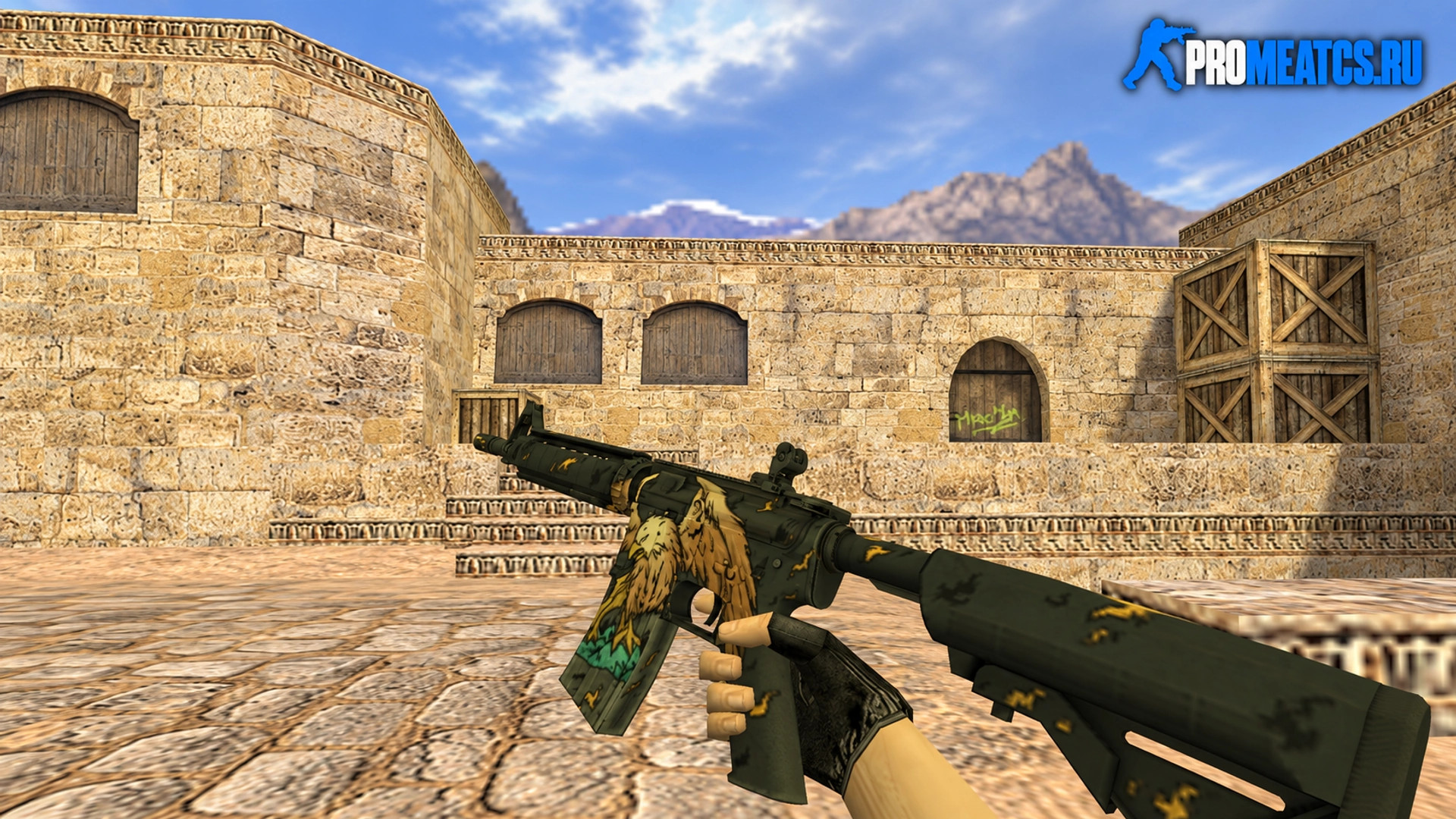 Модель М4А4 «Грифон» для CS 1.6