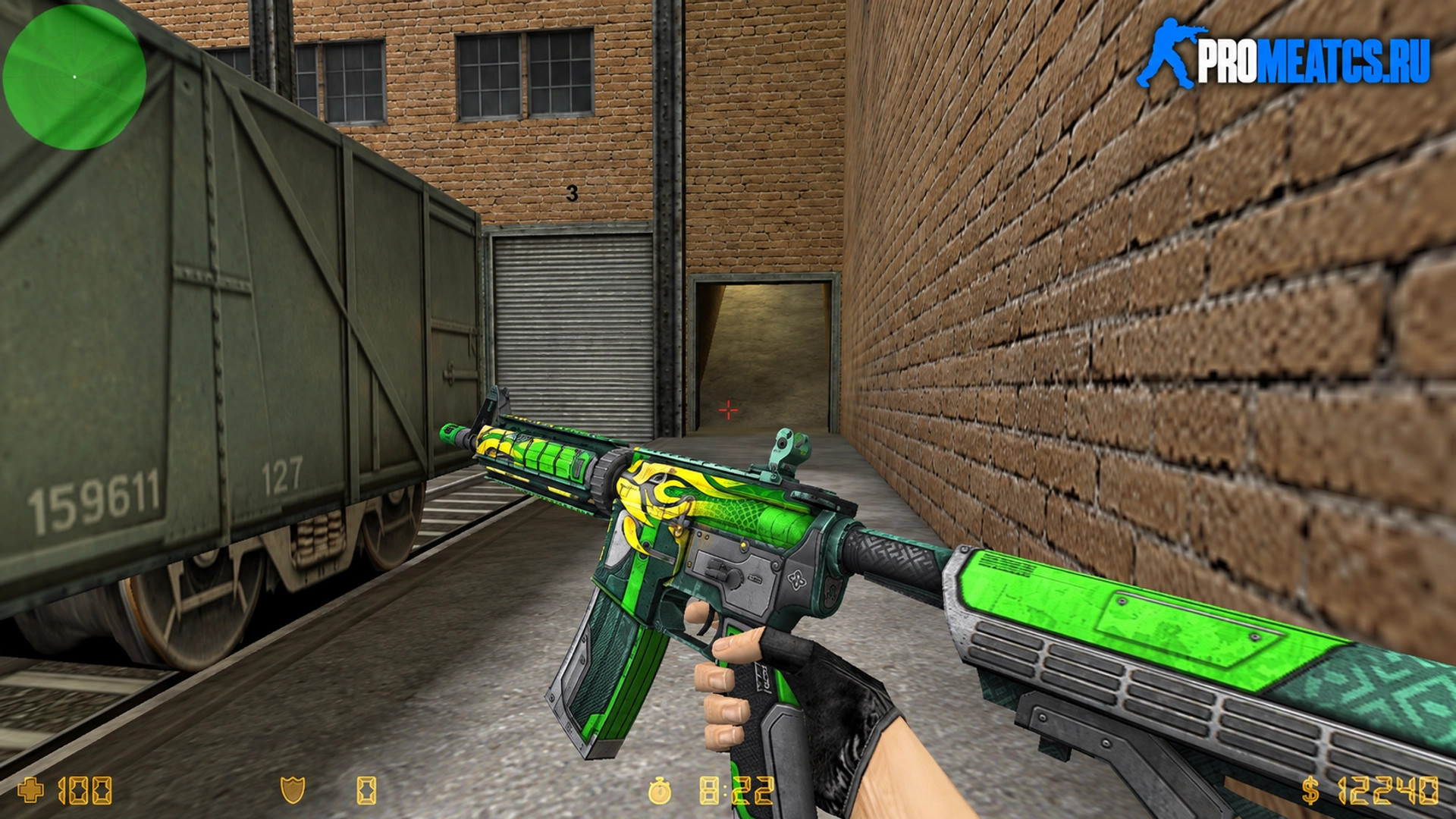 Модель М4А4 «Халапеньо» для CS 1.6