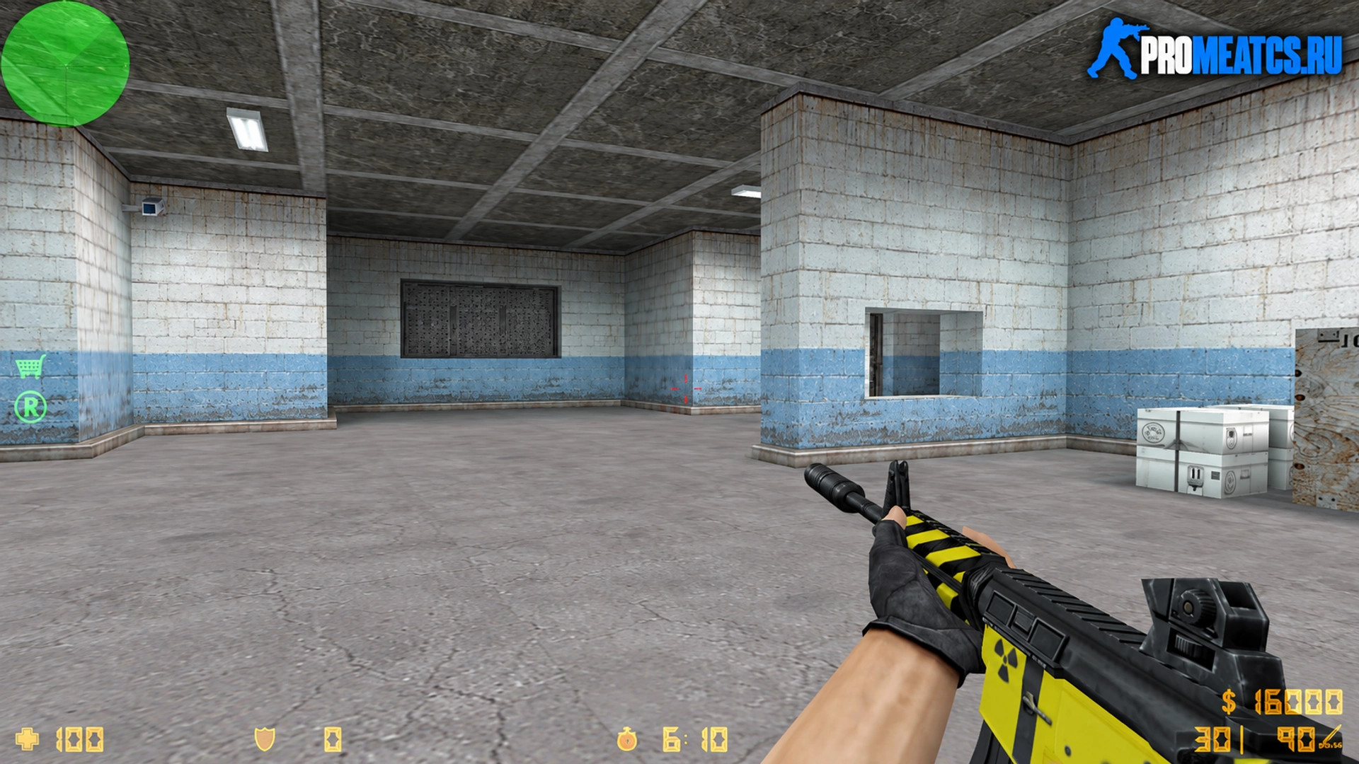 Модель М4А4 «Радиация» для CS 1.6