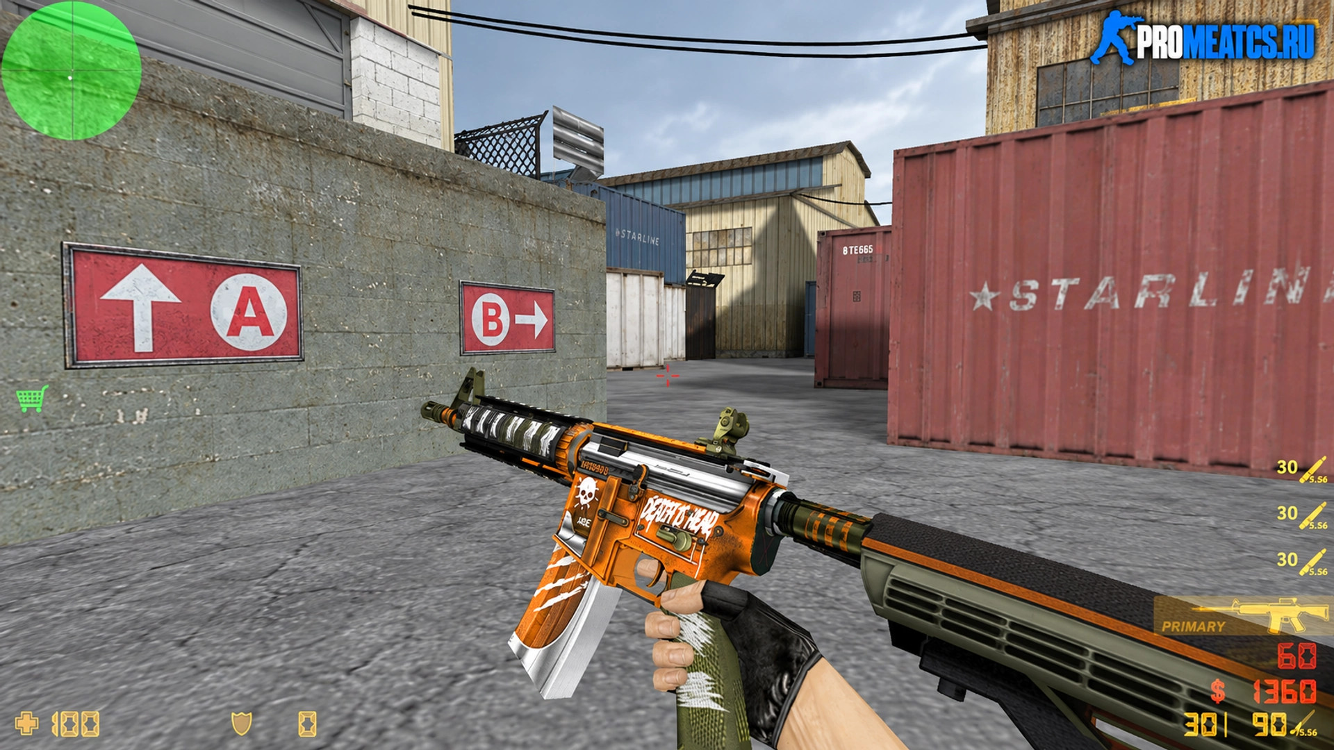 Модель М4А4 «Уцелевший» для CS 1.6