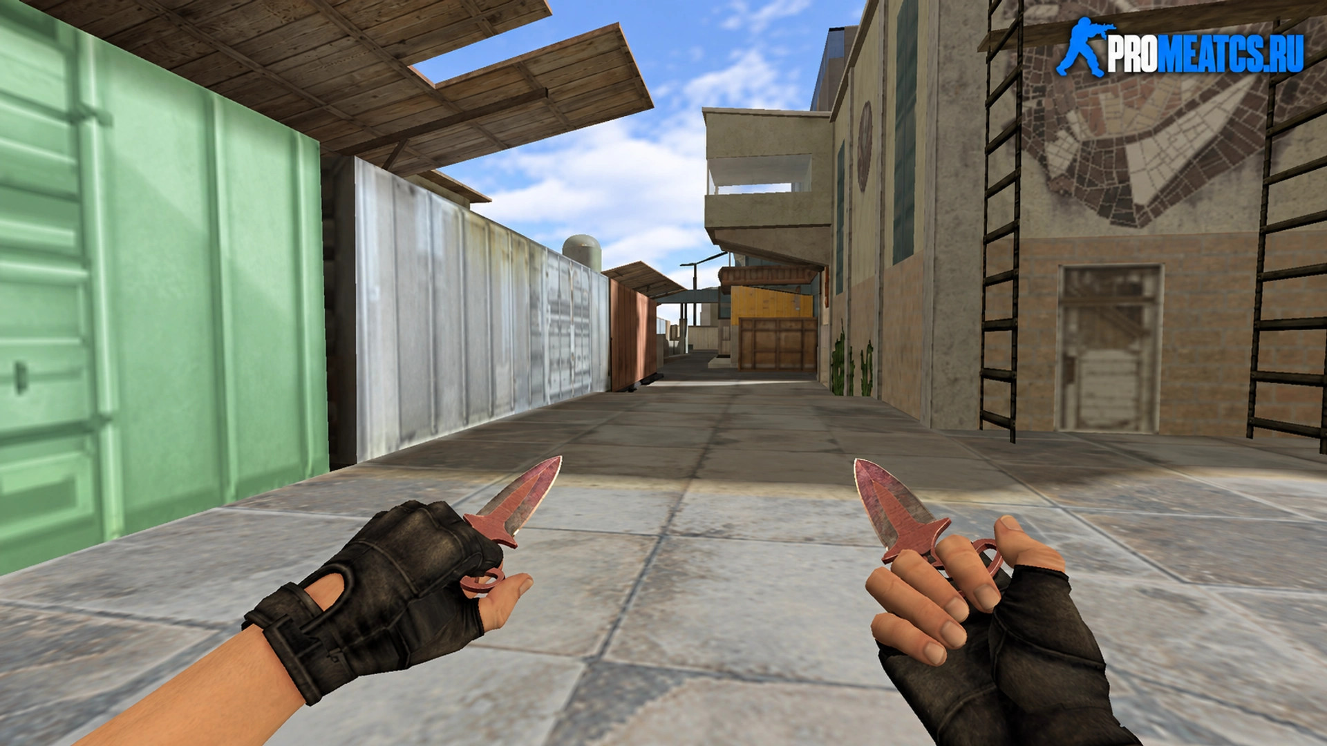 Модель Тычковый нож «Чёрный жемчуг» для CS 1.6