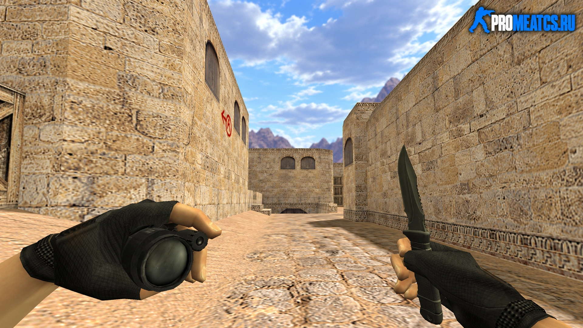 Модель «Метательный нож» для CS 1.6