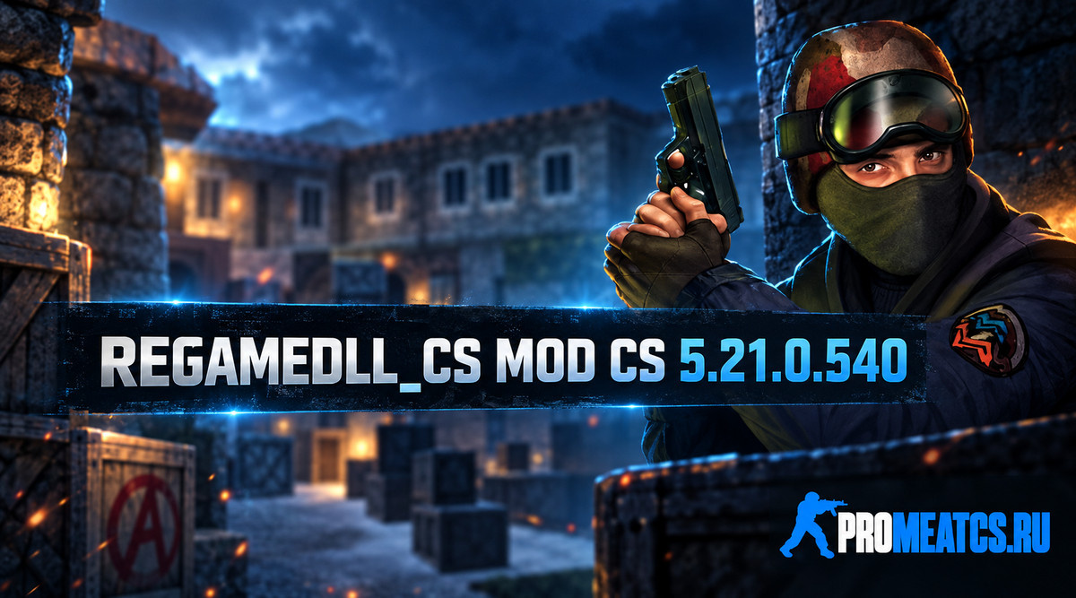 Модуль ReGameDLL 5.21.0.540 для сервера CS 1.6