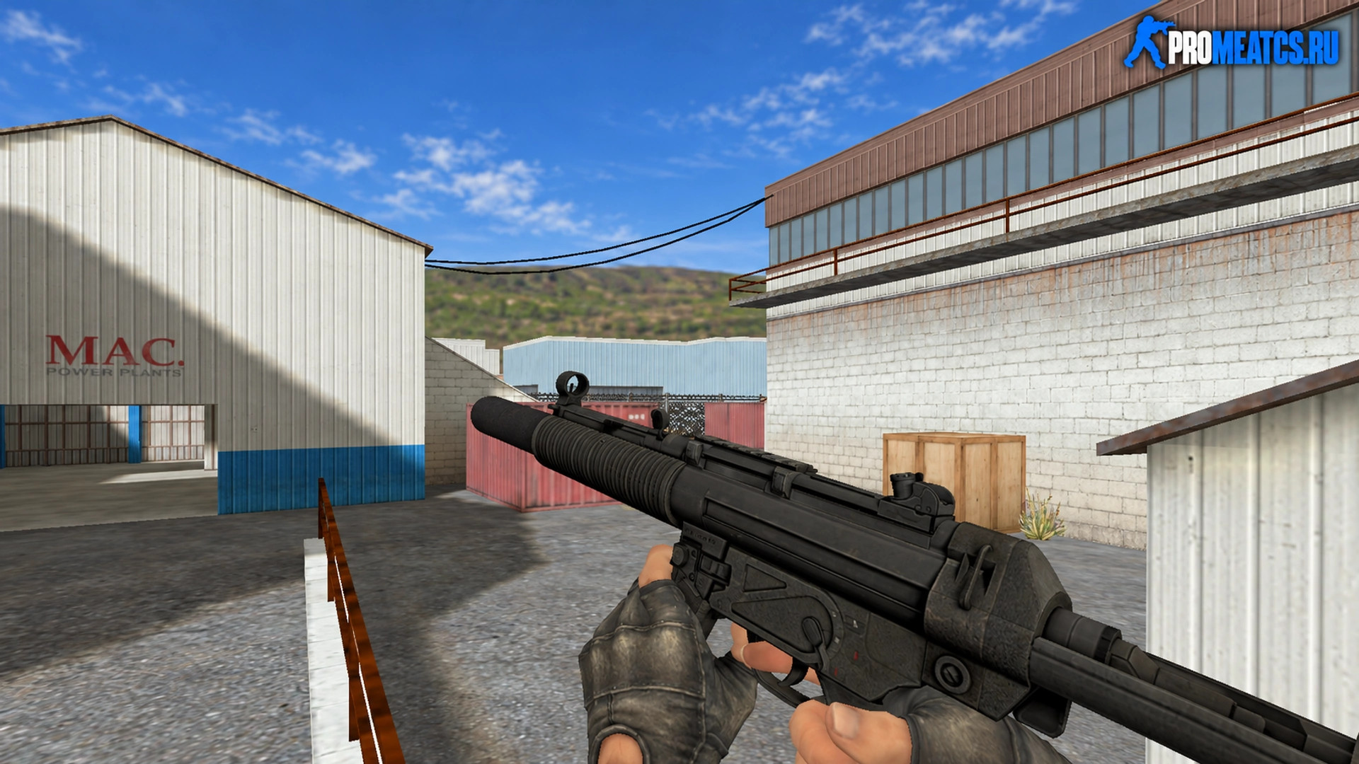 Модель MP5-SD из CS GO для CS 1.6