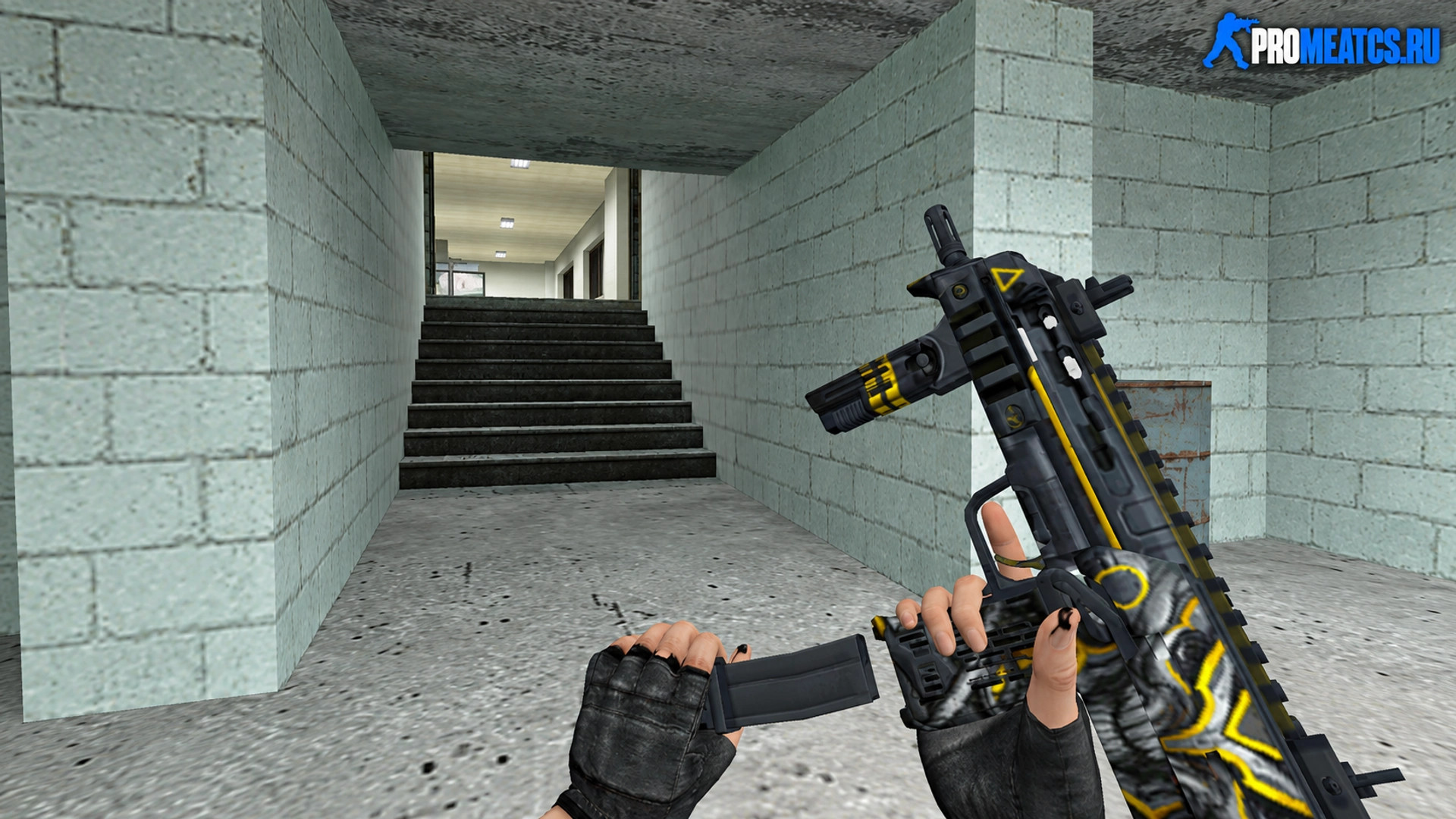 Модель MP7 Заклятый враг для CS 1.6