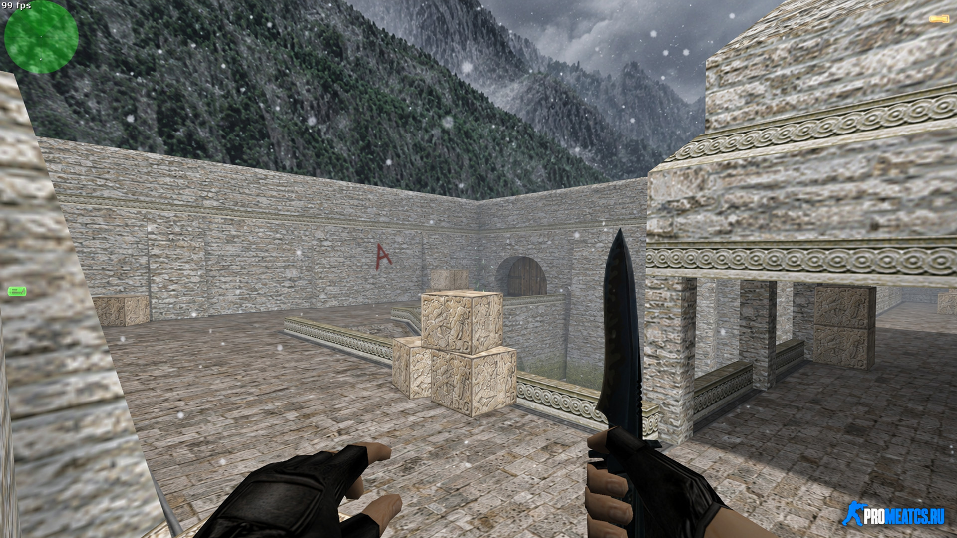 Плагин Snow для сервера CS 1.6 с меню для отключения тумана и снега