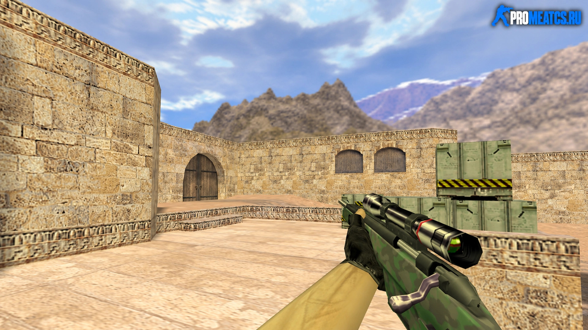 Модель Scout «Лесной камуфляж» для CS 1.6