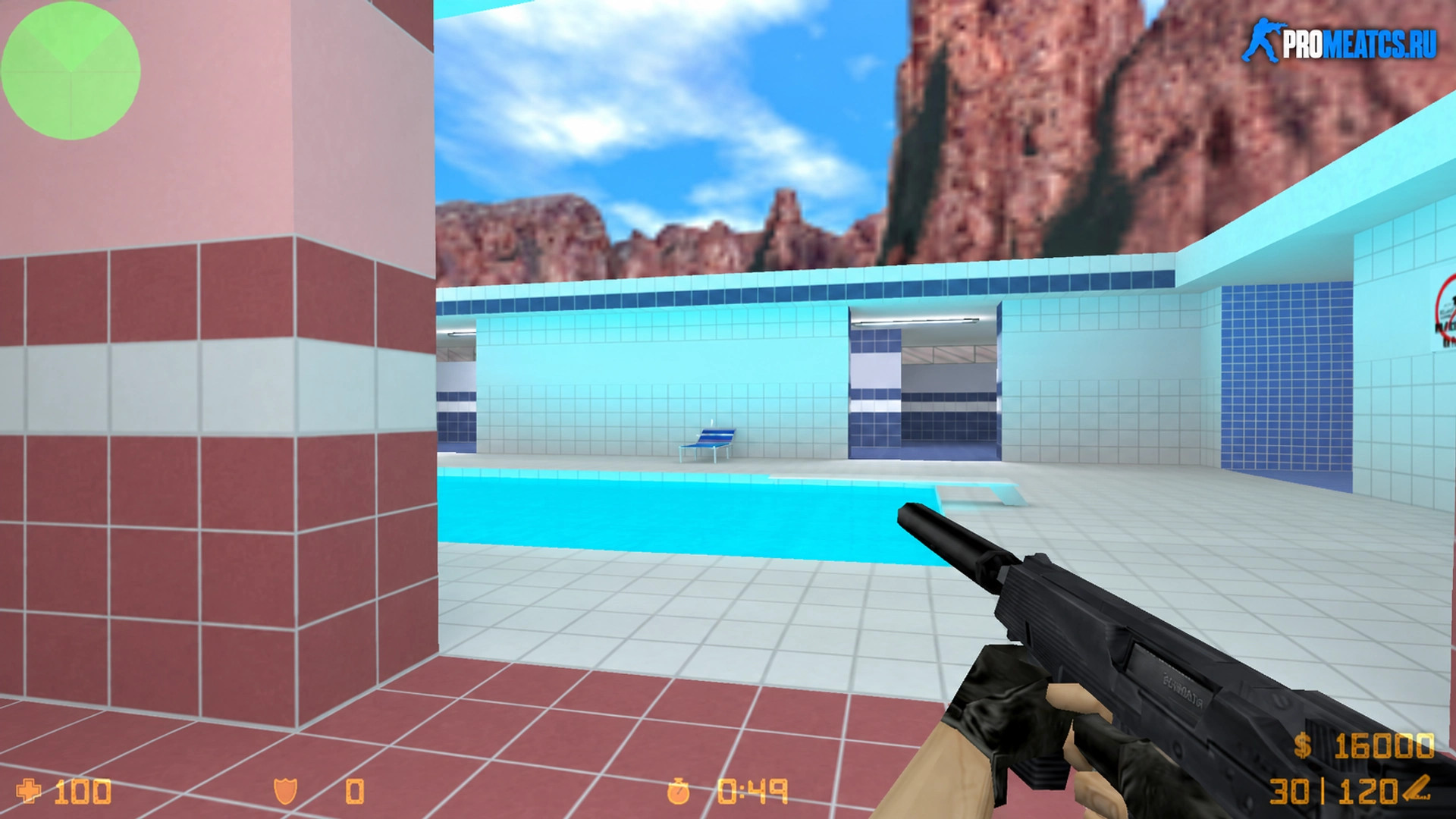 Модель стандартного Steyr TMP для CS 1.6