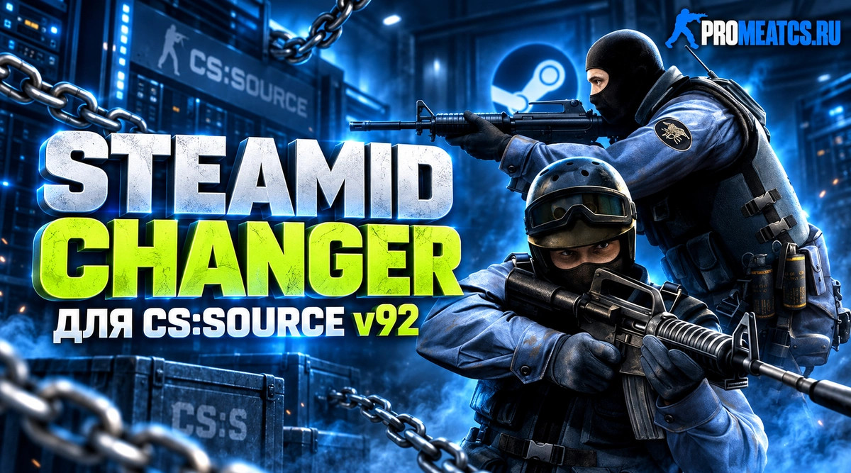 Чит SteamID Changer для CS:S v92 - Антибан для КСС в92