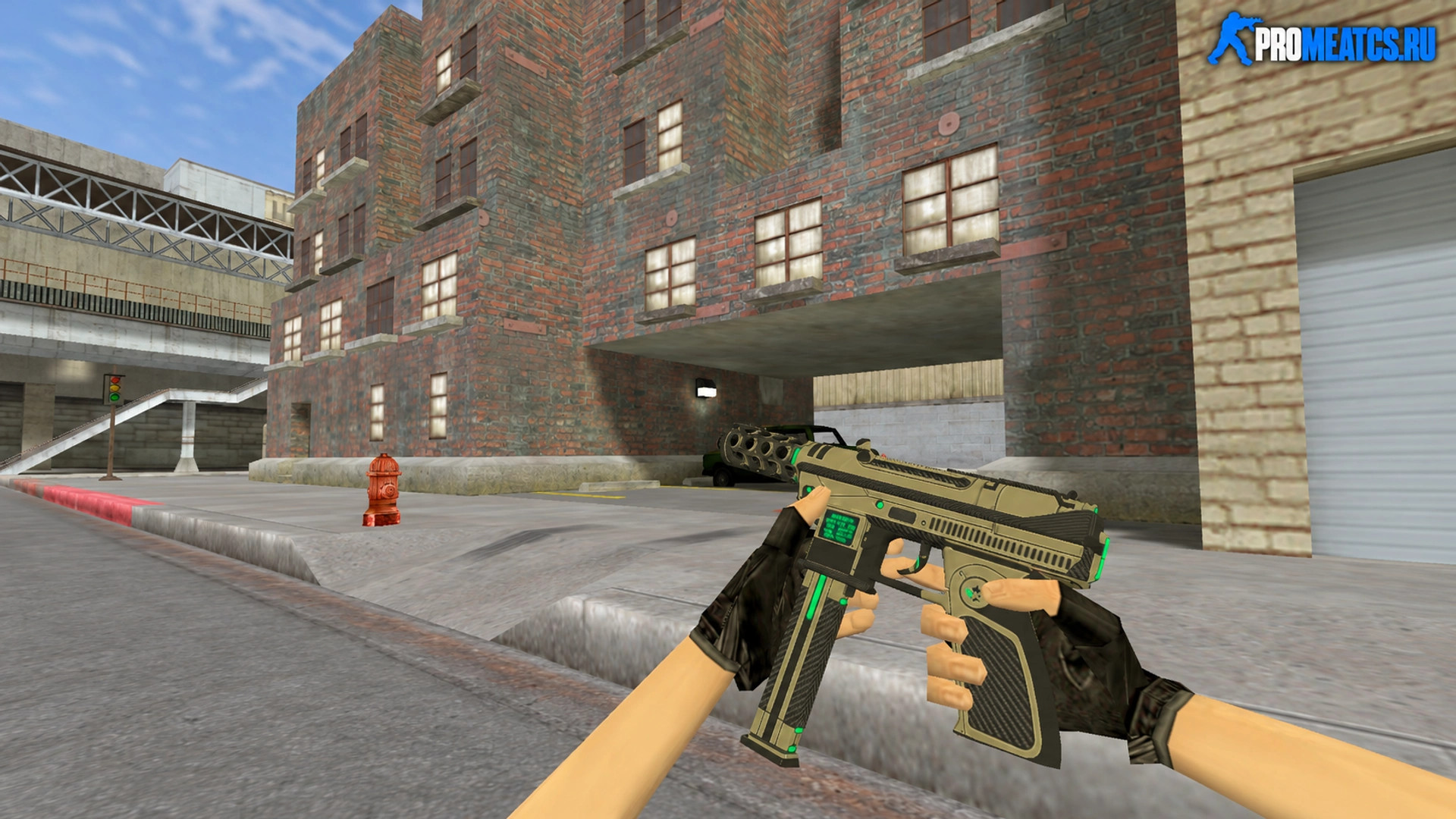 Модель Tec-9 Cyber для CS 1.6