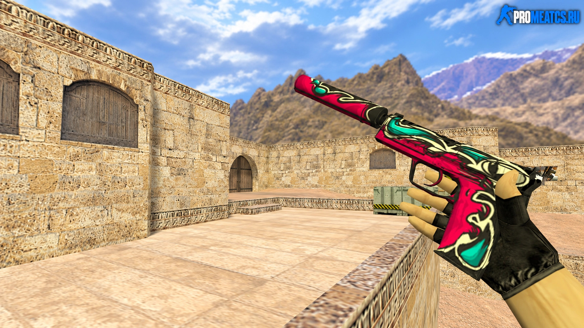 Модель USP Монстра для CS 1.6