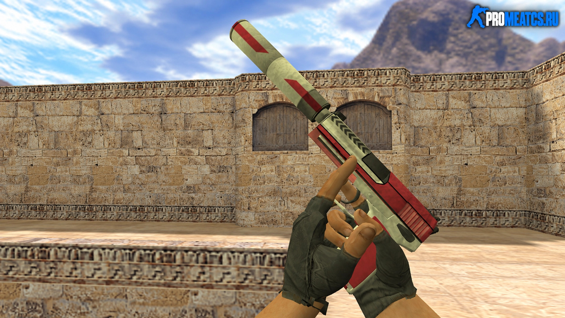 Модель USP Розовый для CS 1.6