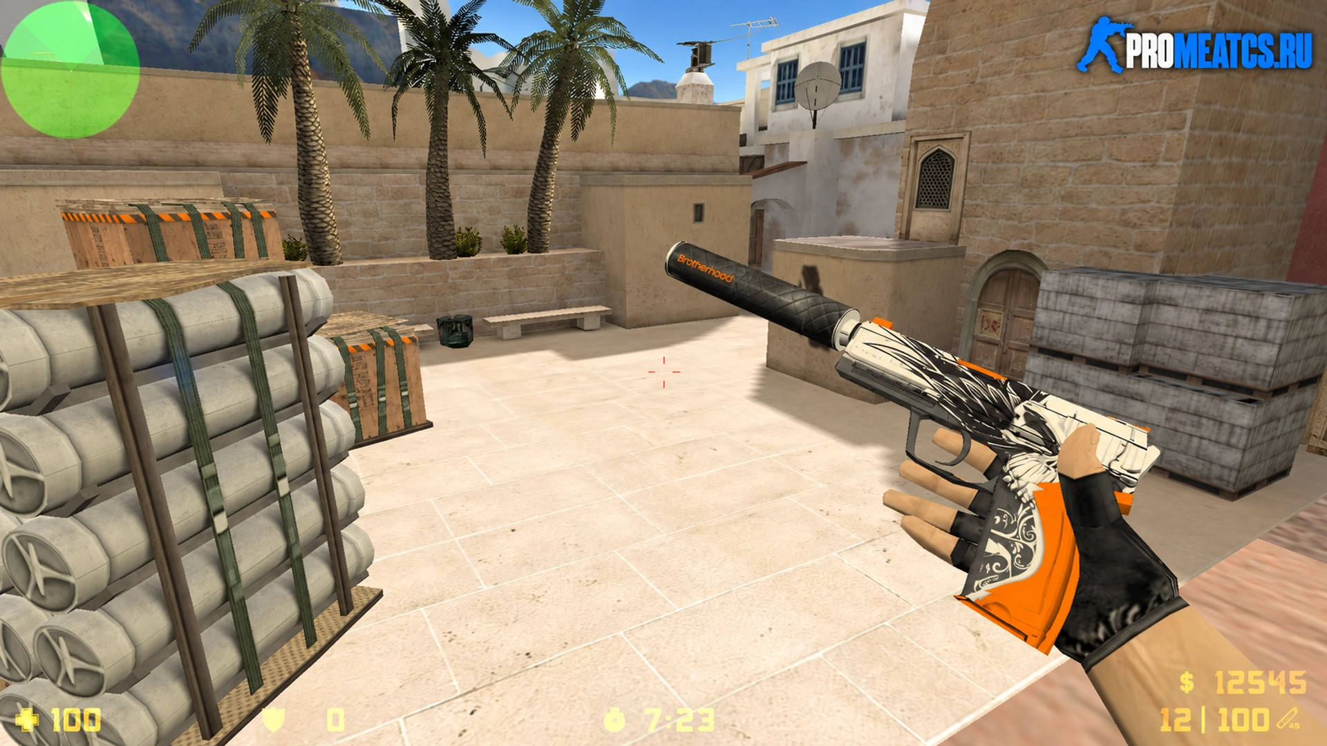 Модель USP-S Братство для CS 1.6