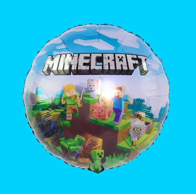 Фольгированный шар Minecraft
